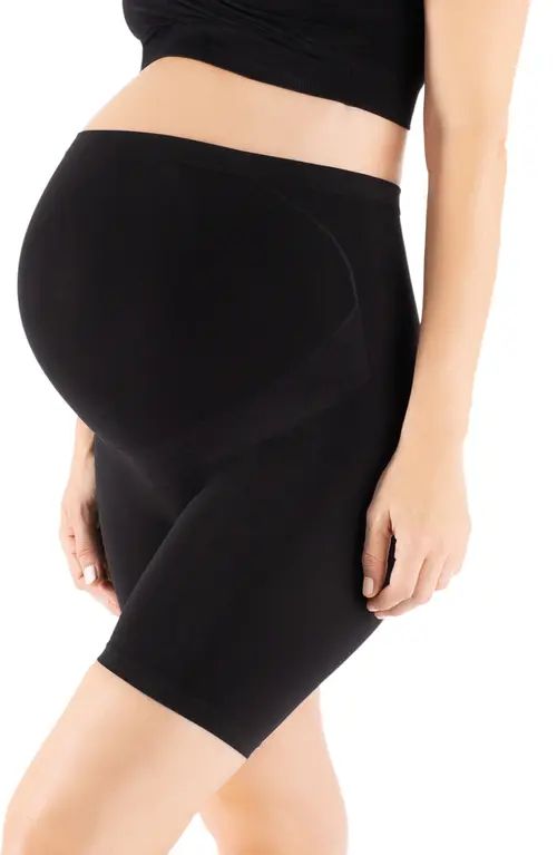 belly bandit Thighs Disguise® Maternity Support Shorts in Black at Nordstrom, Size Small | Nordstrom