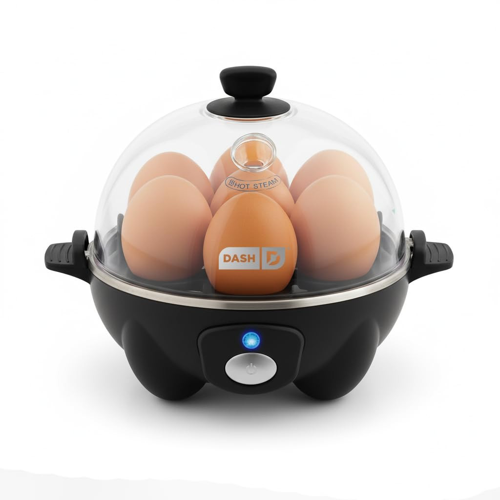 Dash Rapid Egg Cooker - Boiler, Poacher & Steamer - Includes Measuring & Recipe Guide - Dishwashe... | Amazon (US)