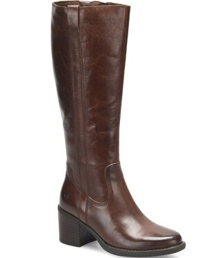 Harding Leather Tall Riding Boots | Dillard's