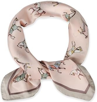 EXTREE Fashion Silky Satin Headscarf for Women Girls: Exquisite Pattern Lightweight Silk Graceful... | Amazon (US)