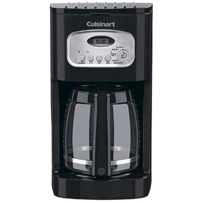 Cuisinart DCC-1100BK 12-Cup Programmable Coffeemaker, Black | Amazon (US)