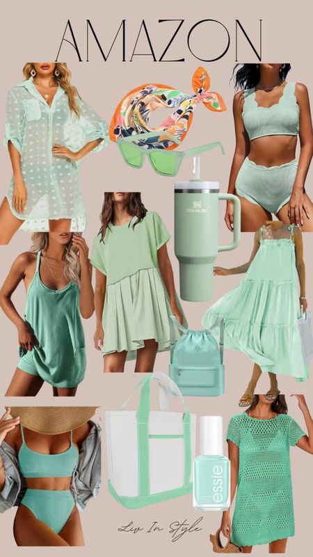 Amazon finds for summer! ☀️ Summer dresses, coverups, and accessories! 

#LTKVideo #LTKFindsUnder50 #LTKSeasonal