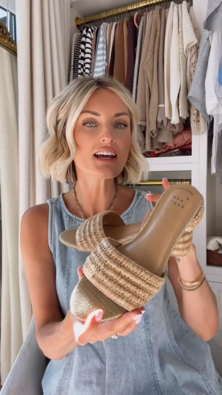 I can’t tell you how many times I’ve pulled for these! They’re so cute, comfortable, and give you a little height! Perfect to dress your looks up or down! On sale now!

Loverly Grey, Target, sandals, low heel, summer heel 

#LTKSeasonal #LTKSaleAlert