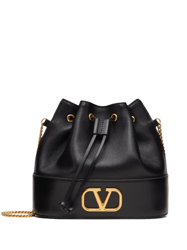 mini VLogo Signature bucket bag | Farfetch Global