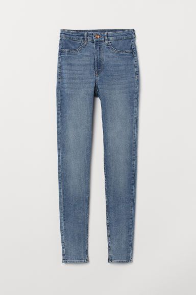 H & M - Super Skinny High Jeans - Blue | H&M (US + CA)