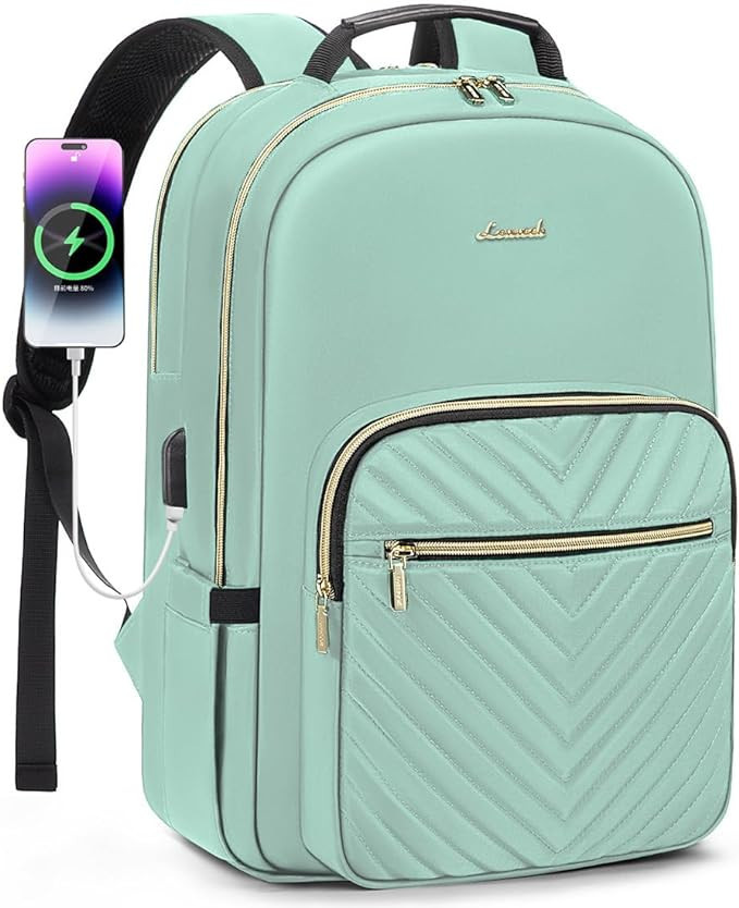 LOVEVOOK Laptop Backpack for Women 17.3 inch,Cute Womens Travel Backpack Purse,Professional Lapto... | Amazon (US)