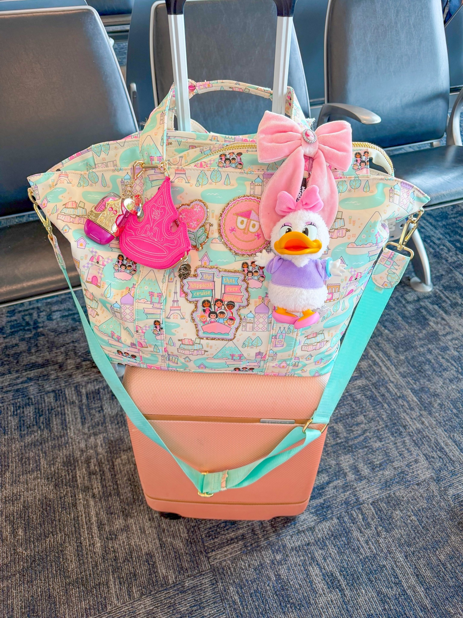 Disney Parks Small World | Stoney Clover Lane bag🩷🩵