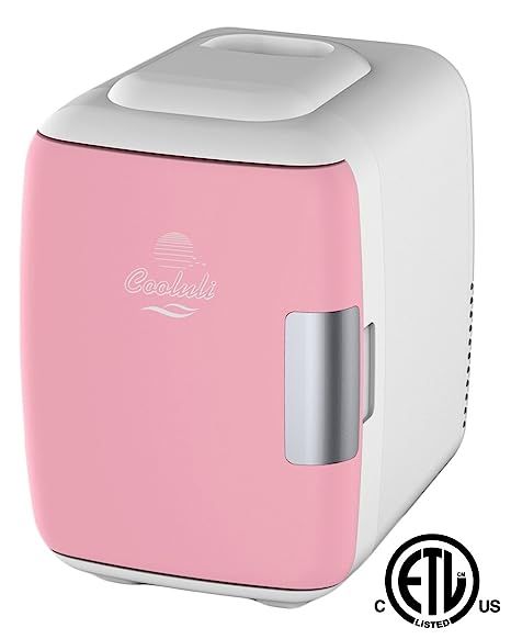 Cooluli Mini Fridge Electric Cooler and Warmer (4 Liter / 6 Can): AC/DC Portable Thermoelectric S... | Amazon (US)