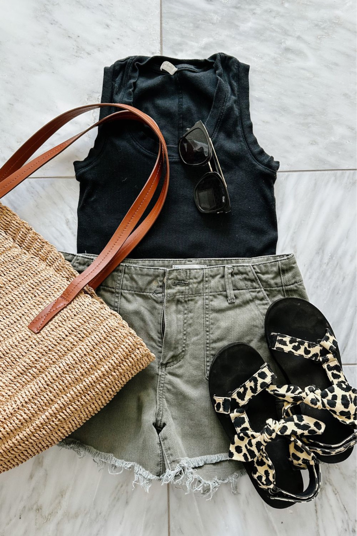 Beach vacation outfit idea. I have this Free People tank in 4 colors and wear it ALL the time, even in the winter underneath my cardigans. It’s on sale for $12! I have it in small.

#LTKswim #LTKtravel #LTKstyletip