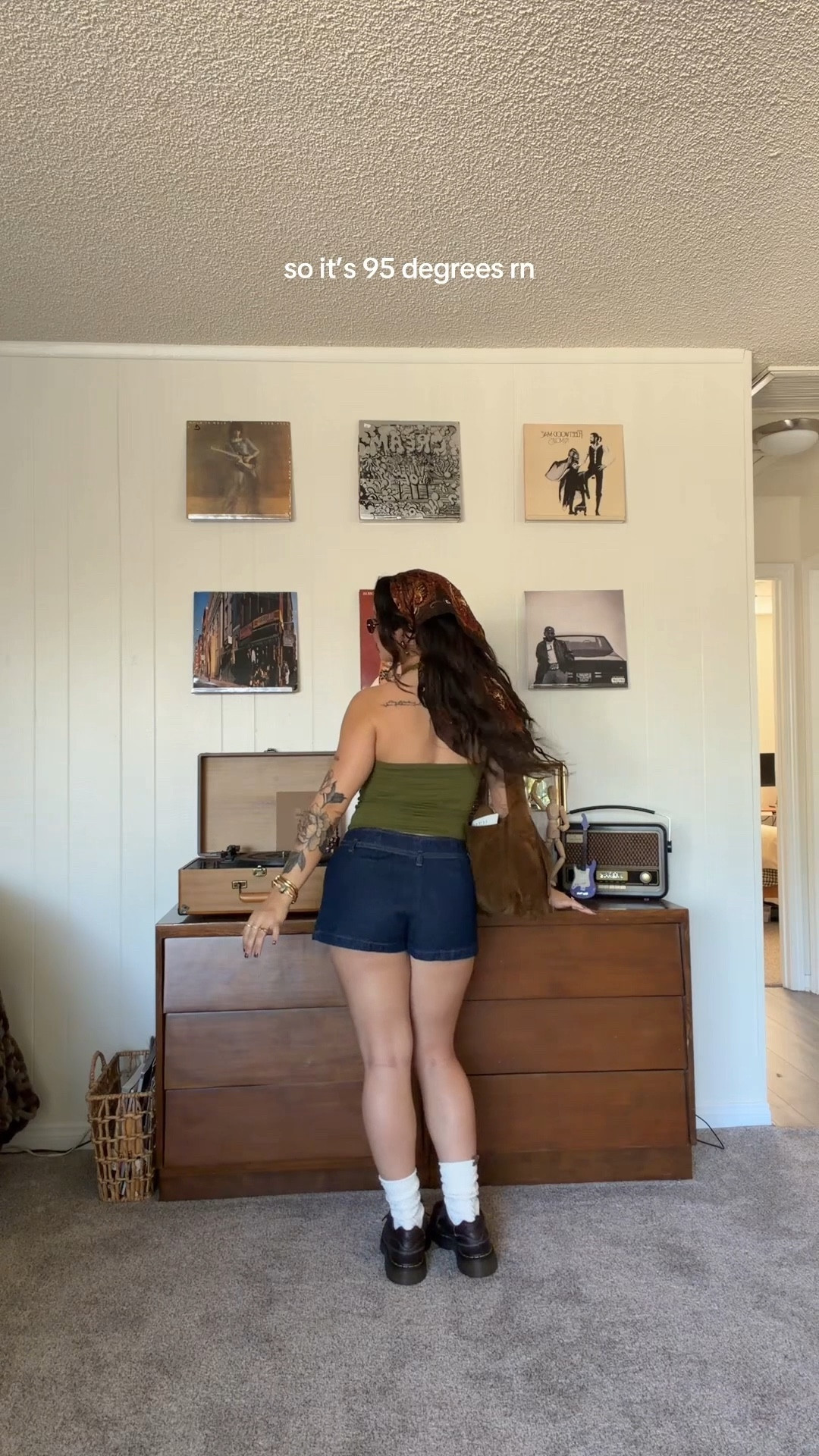 feels like summer! scarf & bag are vintage, top is gardenbelle shop

#LTKootd #LTKgrwm #LTKPetite