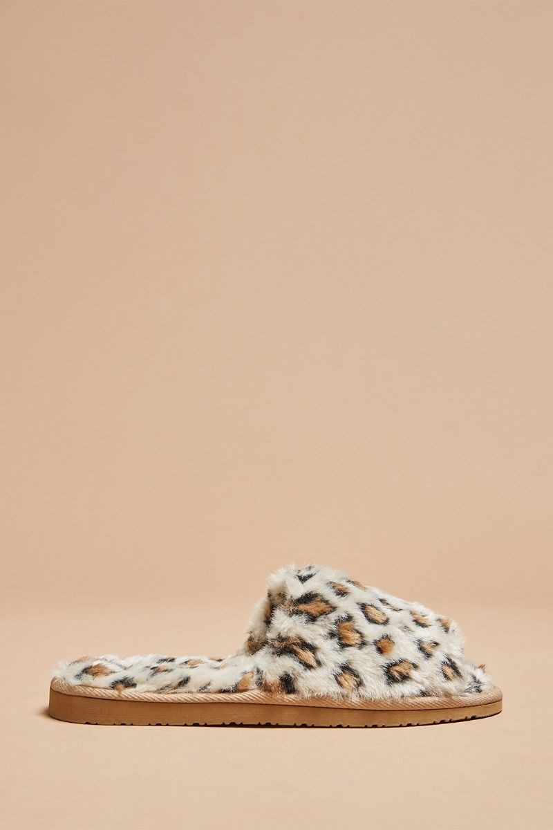 Lolo Leopard Slide Slipper | Evereve