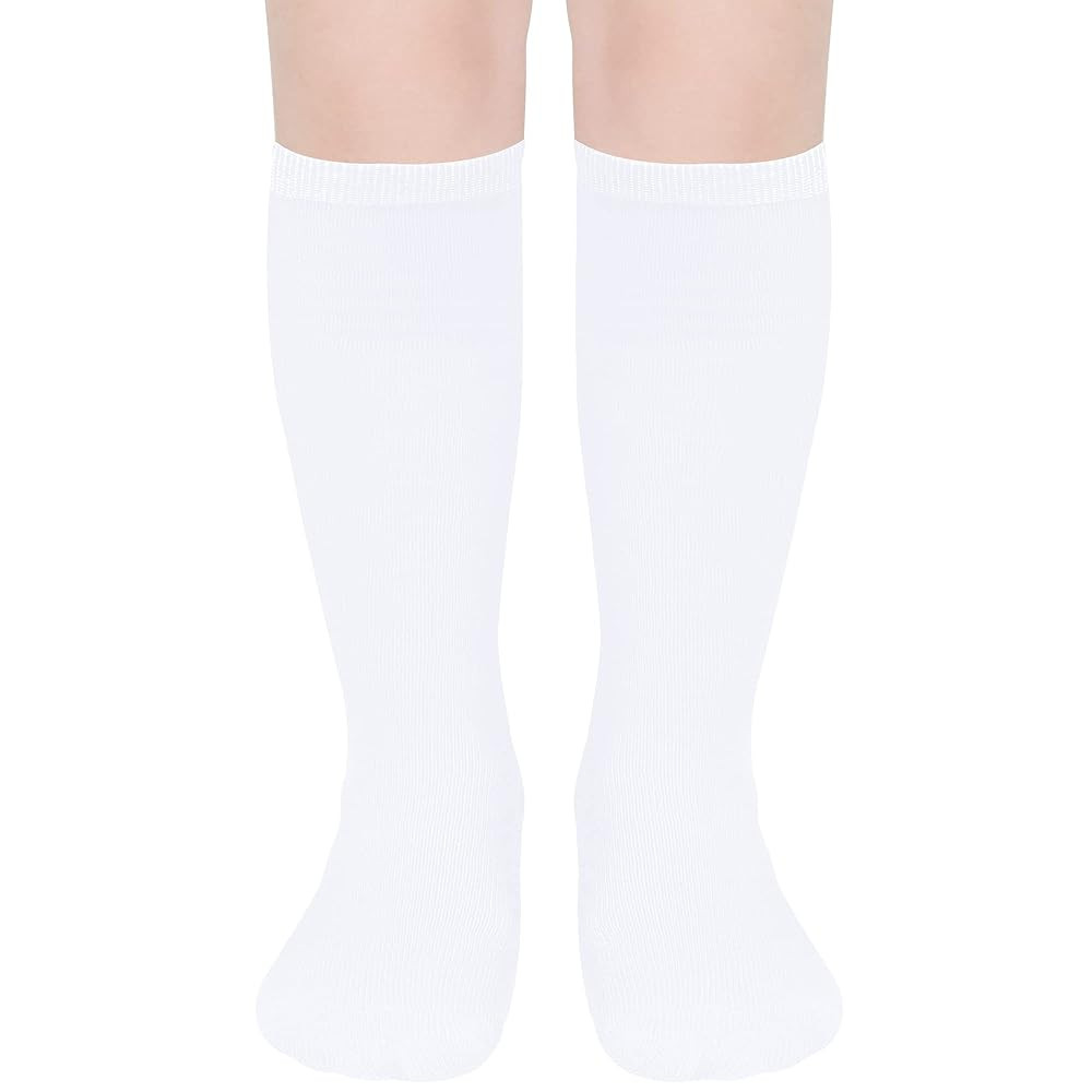 UTTPLL Toddler Cotton Baseball Knee High Tube Socks Baby Girls Boys Sports Soccer Socks Kid School Uniform Stockings | Amazon (US)