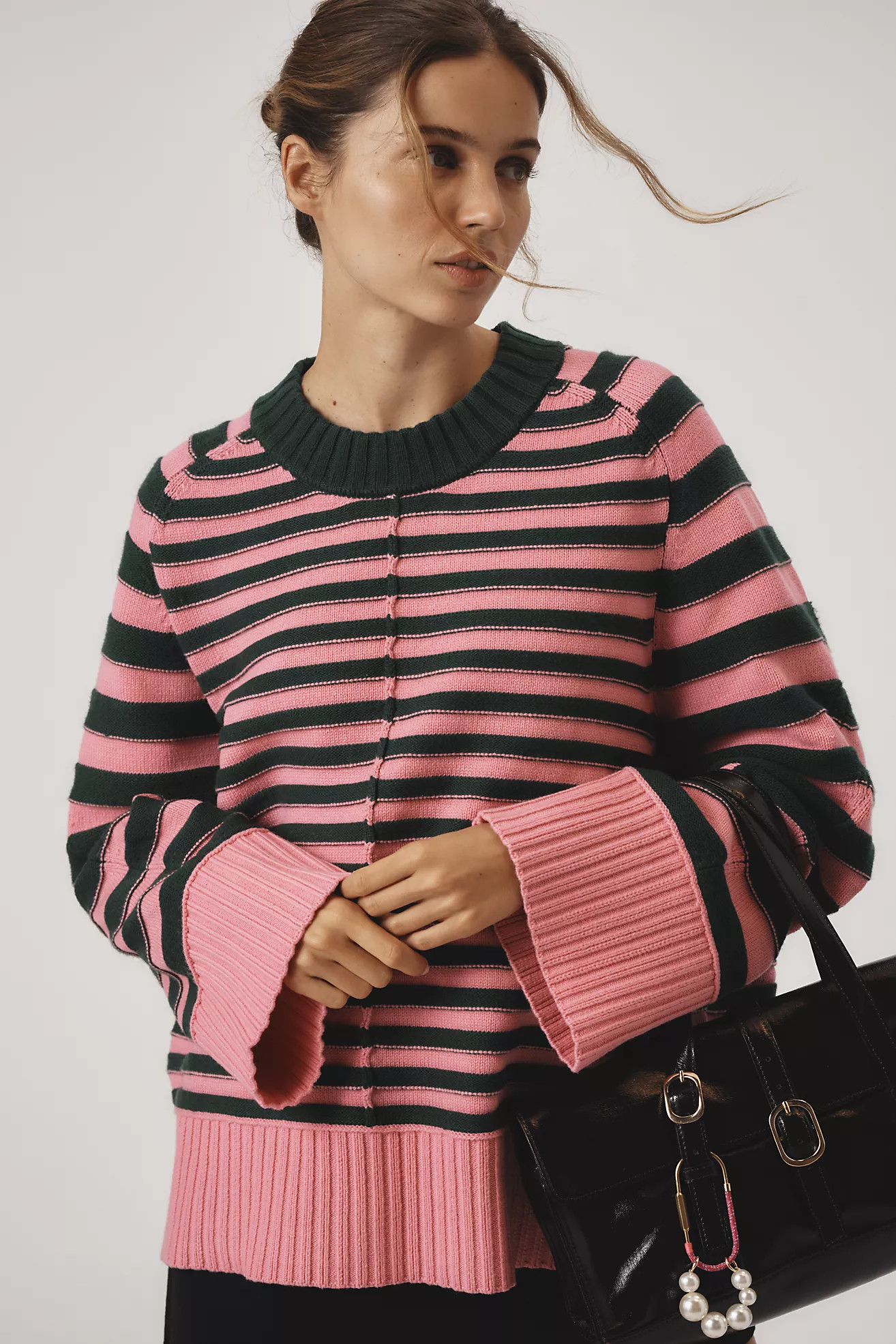 The Chandler Crew-Neck Relaxed Pullover Sweater | Anthropologie (US)