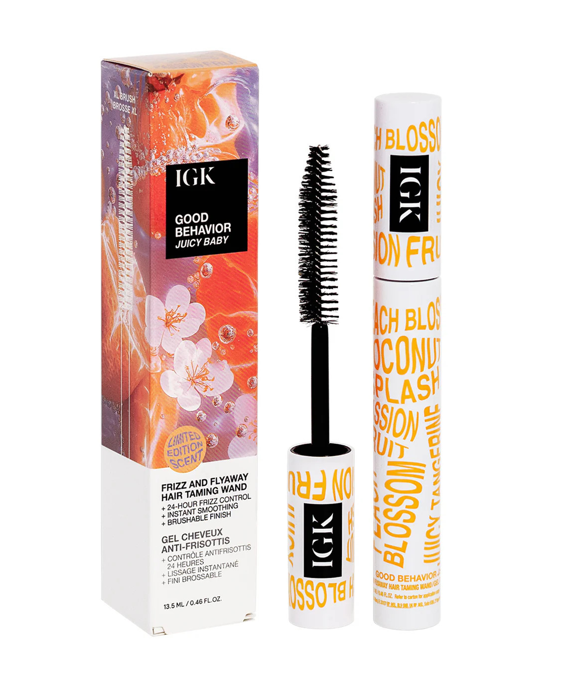 Good Behavior Frizz and Flyaway Lightweight Gel Hair Taming Wand, Juicy Baby Scent | IGK Hair