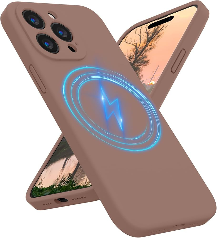 Amazon.com: Antlia Magnetic Case Designed for iPhone 15 Pro Max Case, [Compatible with MagSafe] S... | Amazon (US)