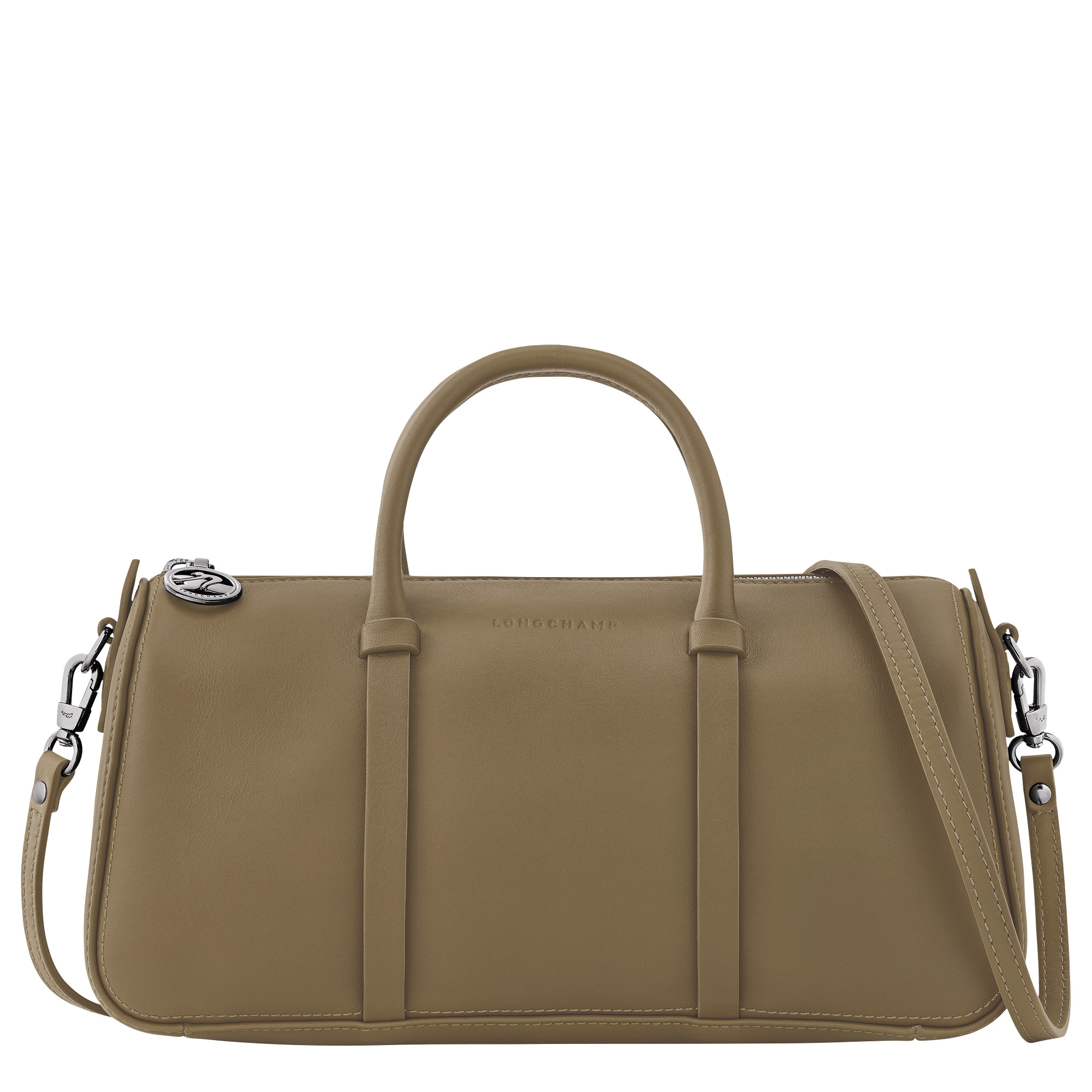 Daylong M Handbag Olive - Leather | Longchamp US | Longchamp