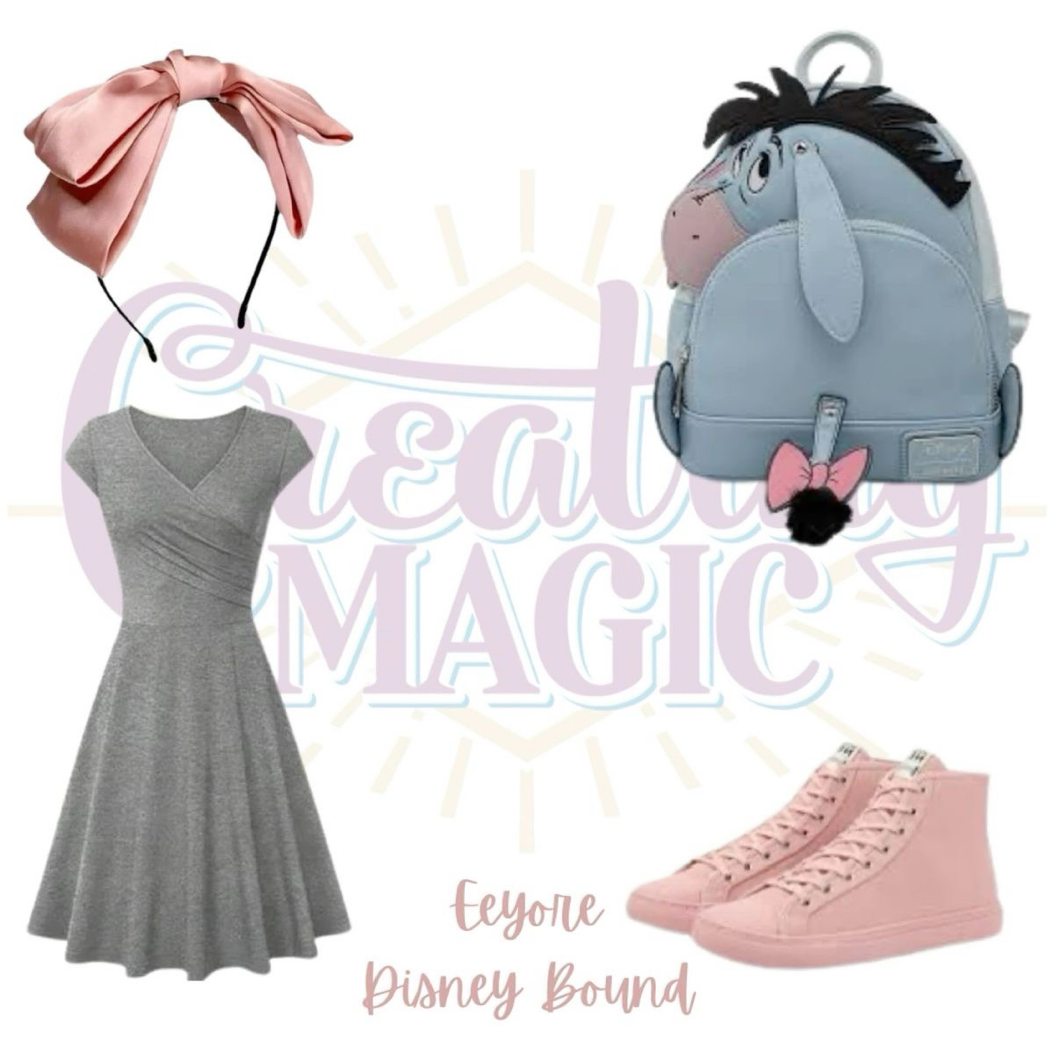 Eeyore Disneybound for all the Winnie the Pooh fans 

#LTKtravel #LTKplussize