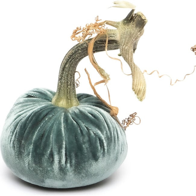 Hot Skwash | Pumpkin, Wedgewood | Silk (Blue, Size Jumbo) | Maisonette | Maisonette