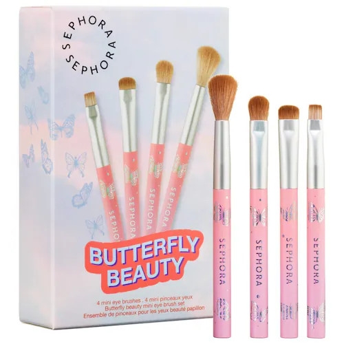 Mini Butterfly Beauty Eye Brush Set - SEPHORA COLLECTION | Sephora | Sephora (US)