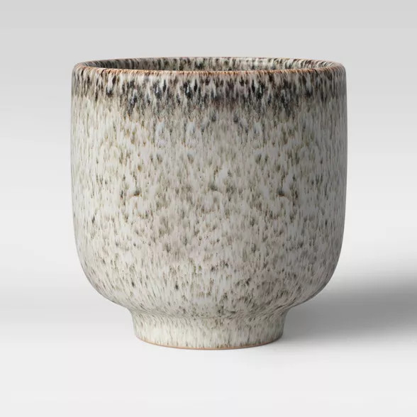 Target/Patio & Garden/Lawn & Garden/Planters/Floor Planters‎6" Ceramic Footed Planter Ochre - P... | Target