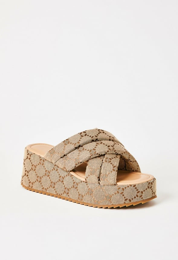 Meline Platform Wedge Sandal | JustFab