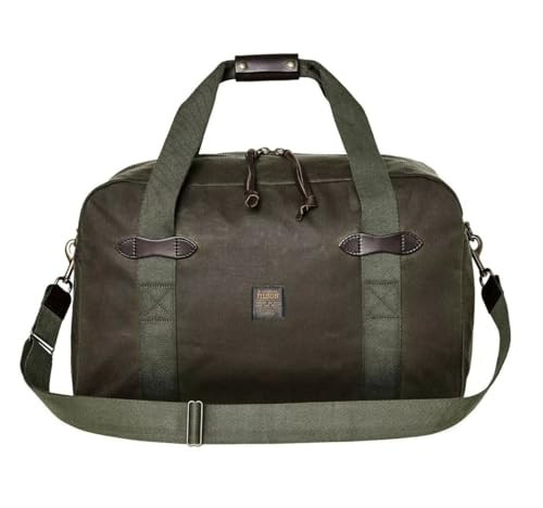 Filson Tin Cloth Medium Duffle Bag (Otter Green) | Amazon (US)