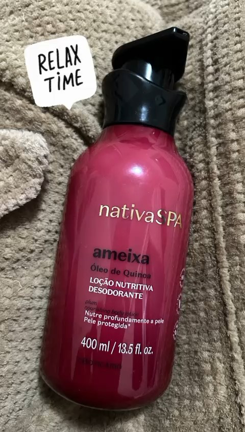 Meu momento relax do dia tem Nativa SPA Amexa da Natura. Amo o perfume, a textura e o efeito 😌#teorianapratica2ltk 

#LTKbrasil #LTKbeauty