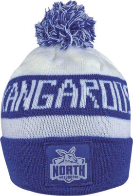North Melbourne Kangaroos AFL Traditional Bar Beanie Hat Removable Pom-Pom Gift  | eBay | eBay AU
