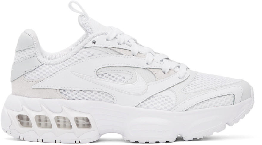 White & Off-White Zoom Air Fire Sneakers | SSENSE