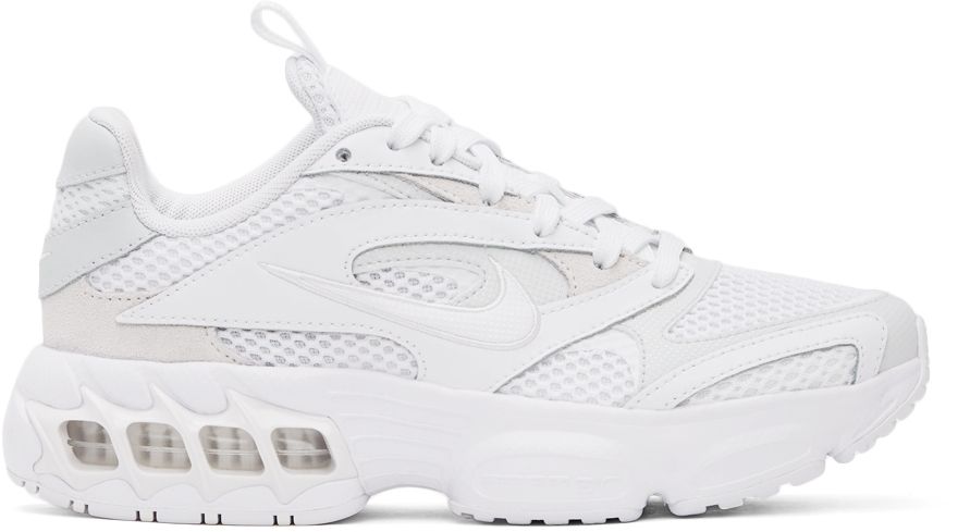 White & Off-White Zoom Air Fire Sneakers | SSENSE