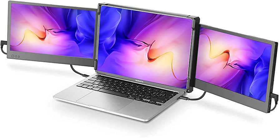 WESTHOD 12" Laptop Monitor Extender, Portable Monitor for Laptop HDMI USB C Dual Screens Extender... | Amazon (US)