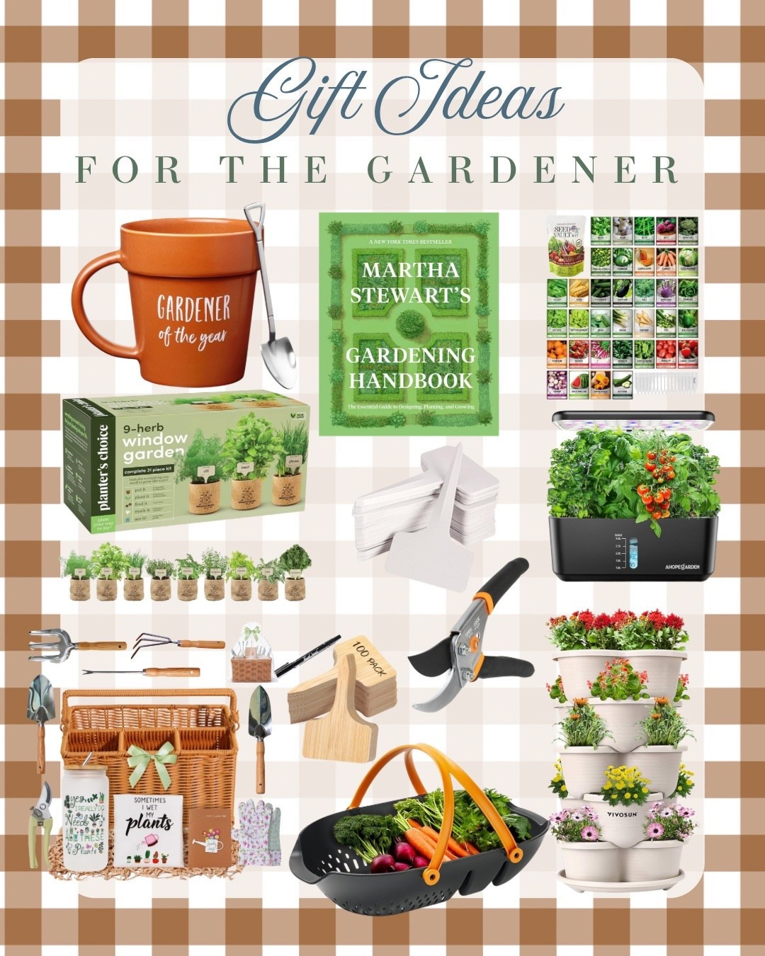 Gift Guide for 
The GARDENER! 
🪏🪴🫜🧑🏻‍🌾👩🏻‍🌾

Martha Stewart
Planting
Gardening 
Under $100
Under $50 
Seeds 
Under $10 
Amazon 
Prime 


#LTKGiftGuide #LTKHome #LTKFindsUnder100