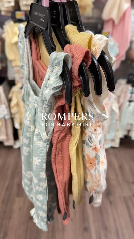 OHHH my goodness 🥹 these rompers are absolutely precious!!! which one is your fav?! the little daisies are soo cute 🌼 they’re only $10 — TAG/SHARE with a girl mama who needs these & follow for more 🫶🏼

#walmart #walmartfinds #walmartfashion #babyootd #babygirlstyle #babyboyclothes #newmom #trendybaby #affordablefashion #summerstyles 

#LTKstyletip #LTKkids #LTKbaby