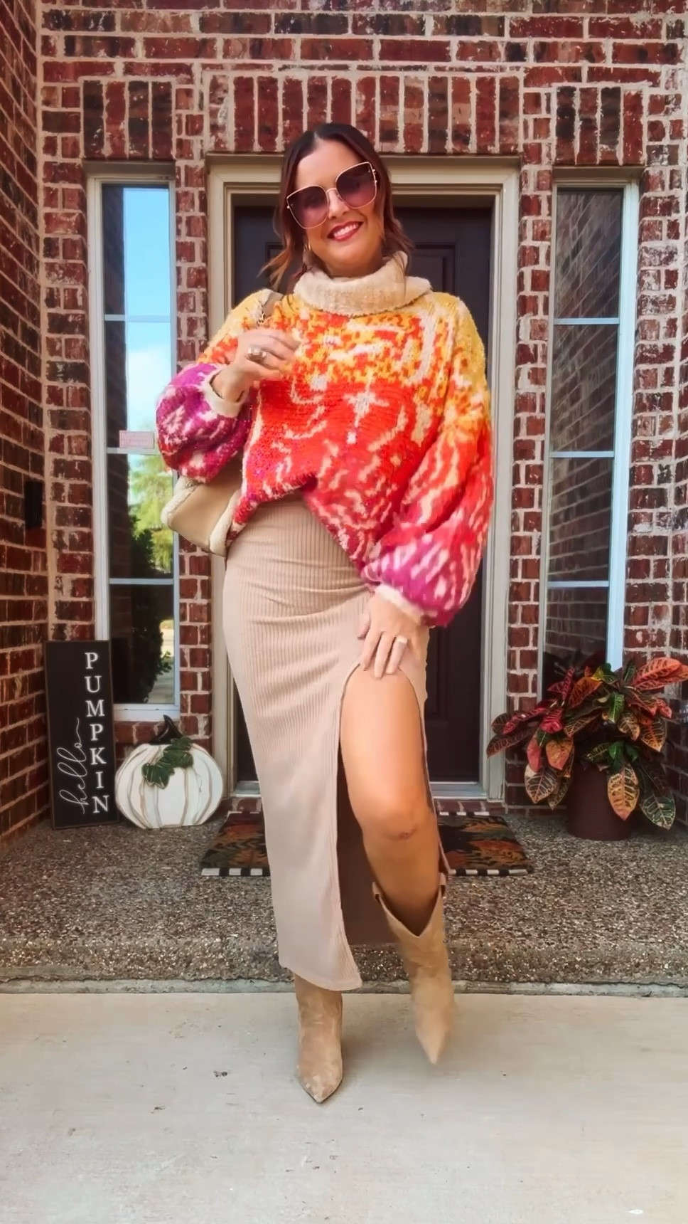 Church outfit inspo in this favorite Vici sweater 🫶🏻 it’s just $30 right now with code EXTRA60. Linked a similar Amazon skirt option.

#LTKootd #LTKOver40 #LTKSaleAlert