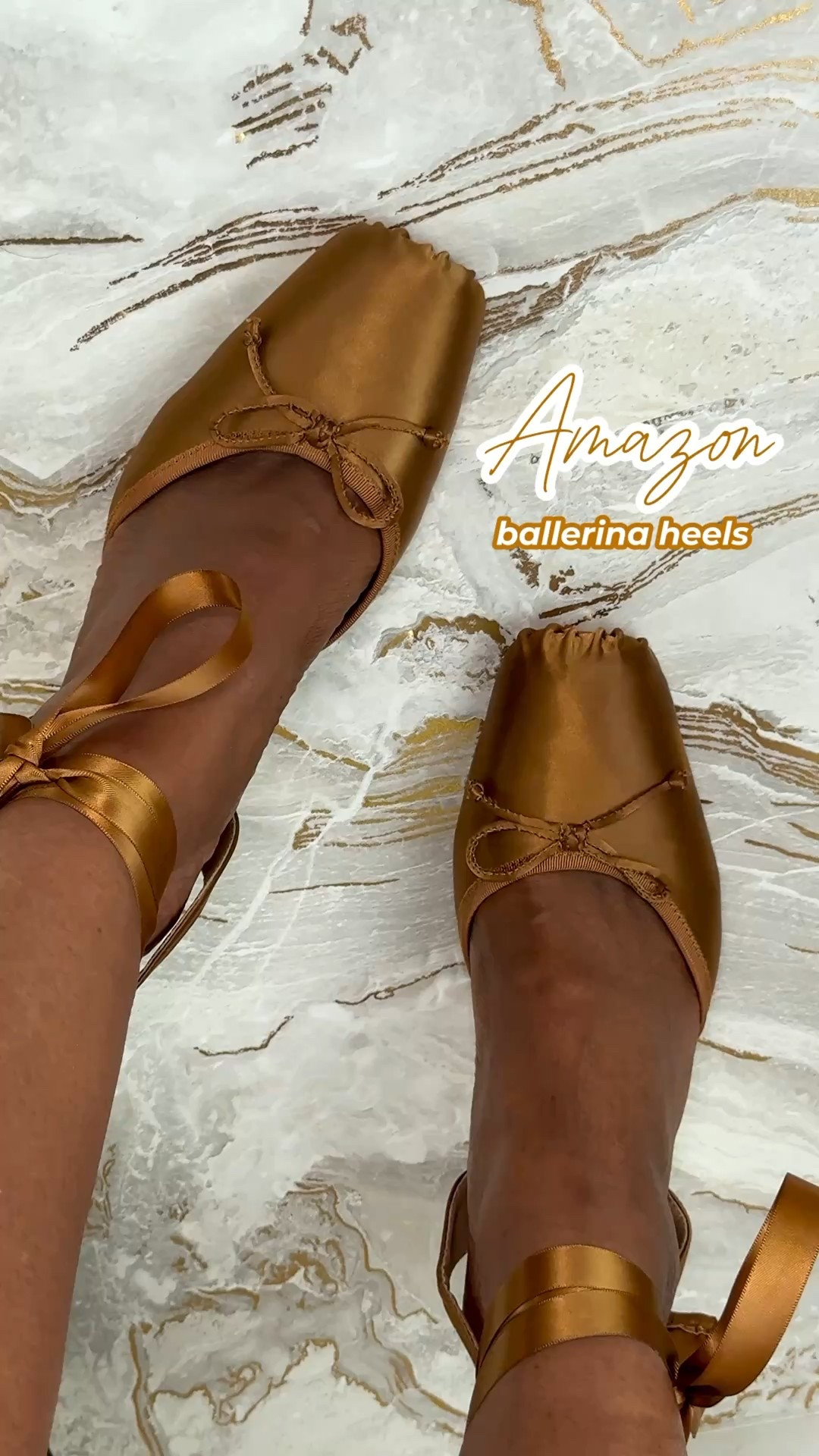 Satin ballerina heels have been trending recently (thanks to Christian Louboutin), and I love this gorgeous brown pair I found on Amazon! 🤎✨

They are a super affordable way to get the designer inspired look for less 🩰.

I am wearing them in a size 10, and they are true to size and comfortable. They come in a bunch of different colors! I can’t wait to wear these with my holiday outfits

#LTKHoliday #LTKShoeCrush #LTKFindsUnder100