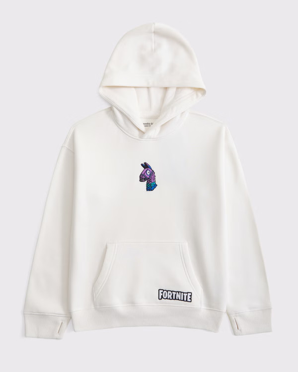 fortnite graphic popover hoodie | Abercrombie & Fitch (US)