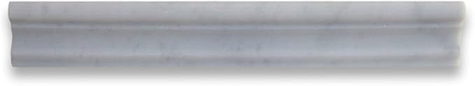 Stone Center Online Carrara White Marble 2x12 Chair Rail Trim Molding Honed for Kitchen Backsplas... | Amazon (US)