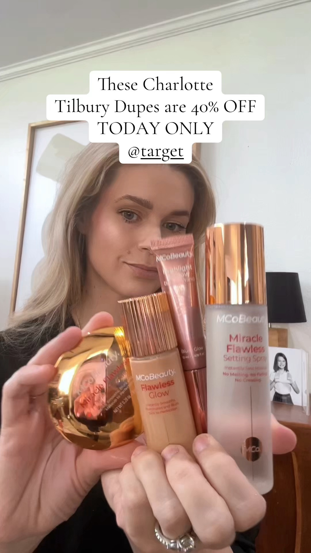 Today only @Target has the queen of dupes, MCoBeauty fo 40% OFF 

#LTKgrwm #LTKBeauty #LTKSaleAlert