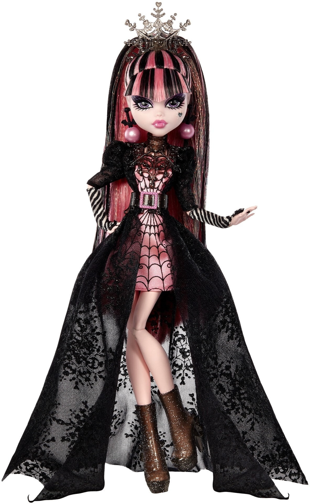 Monster High Howliday Draculaura Doll, Collectible Winter Edition, Pink & Black Gown - Walmart.co... | Walmart (US)