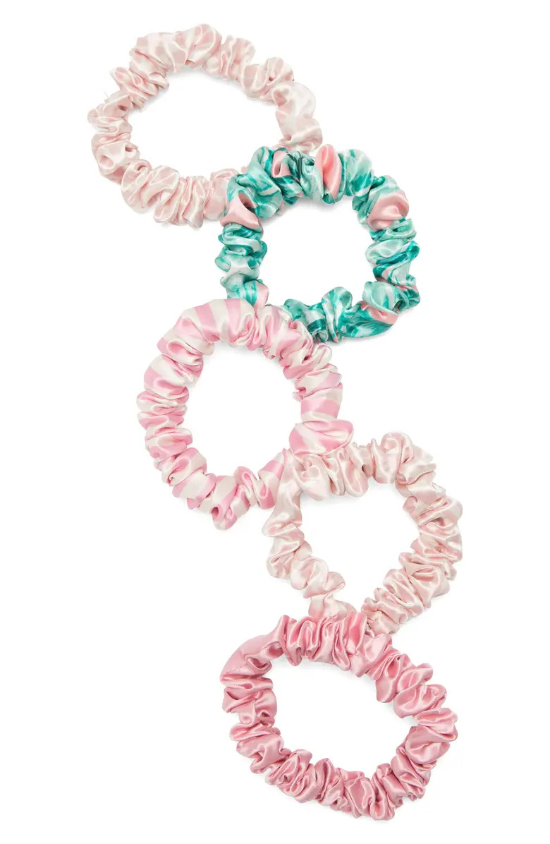 slip Pure Silk 5-Pack Medium Scrunchies | Nordstromrack | Nordstrom Rack