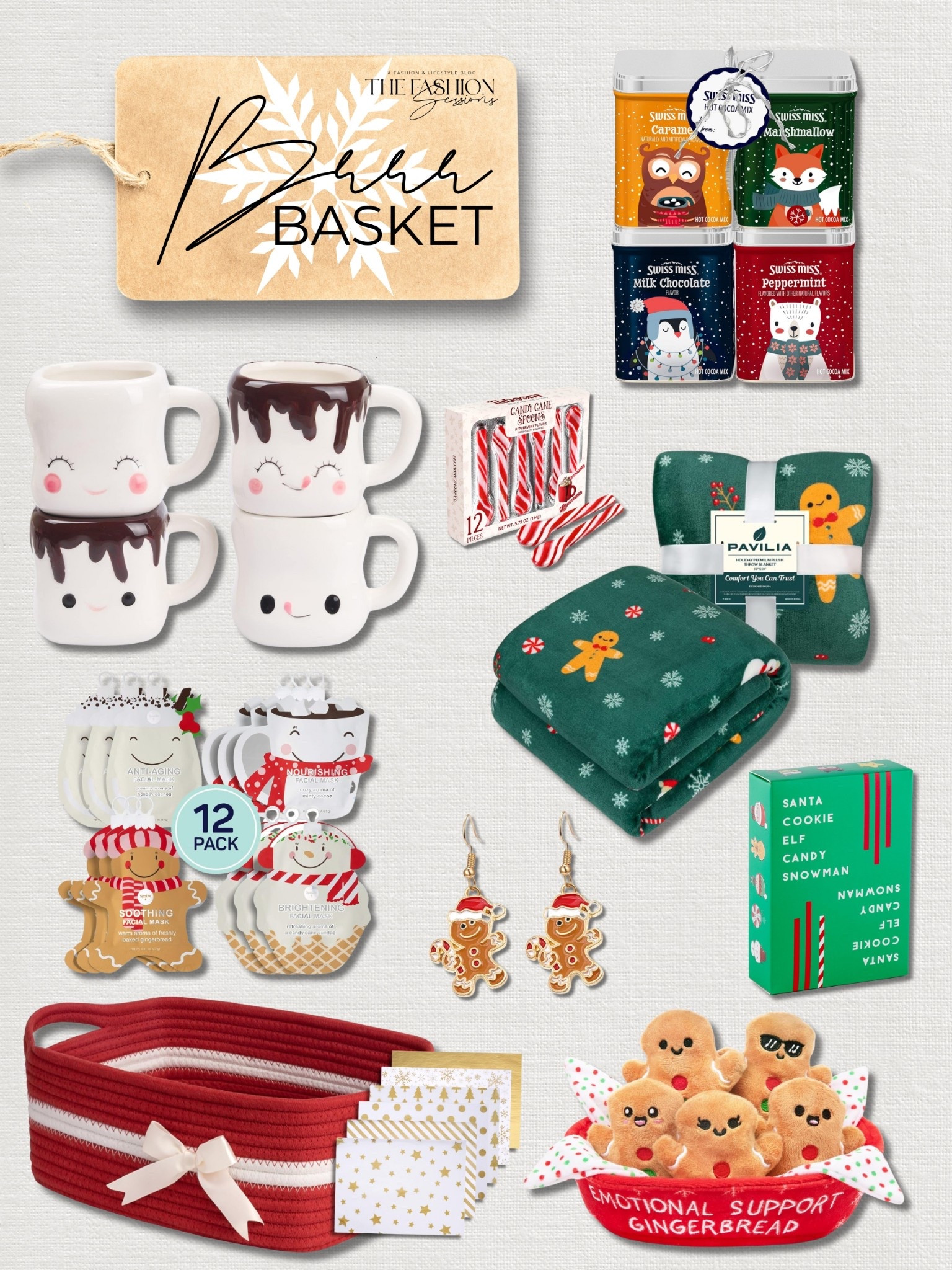 Cute & classic Christmas Brrr Basket gift ideas! 

#LTKGiftGuide #LTKFindsUnder50 #LTKSeasonal