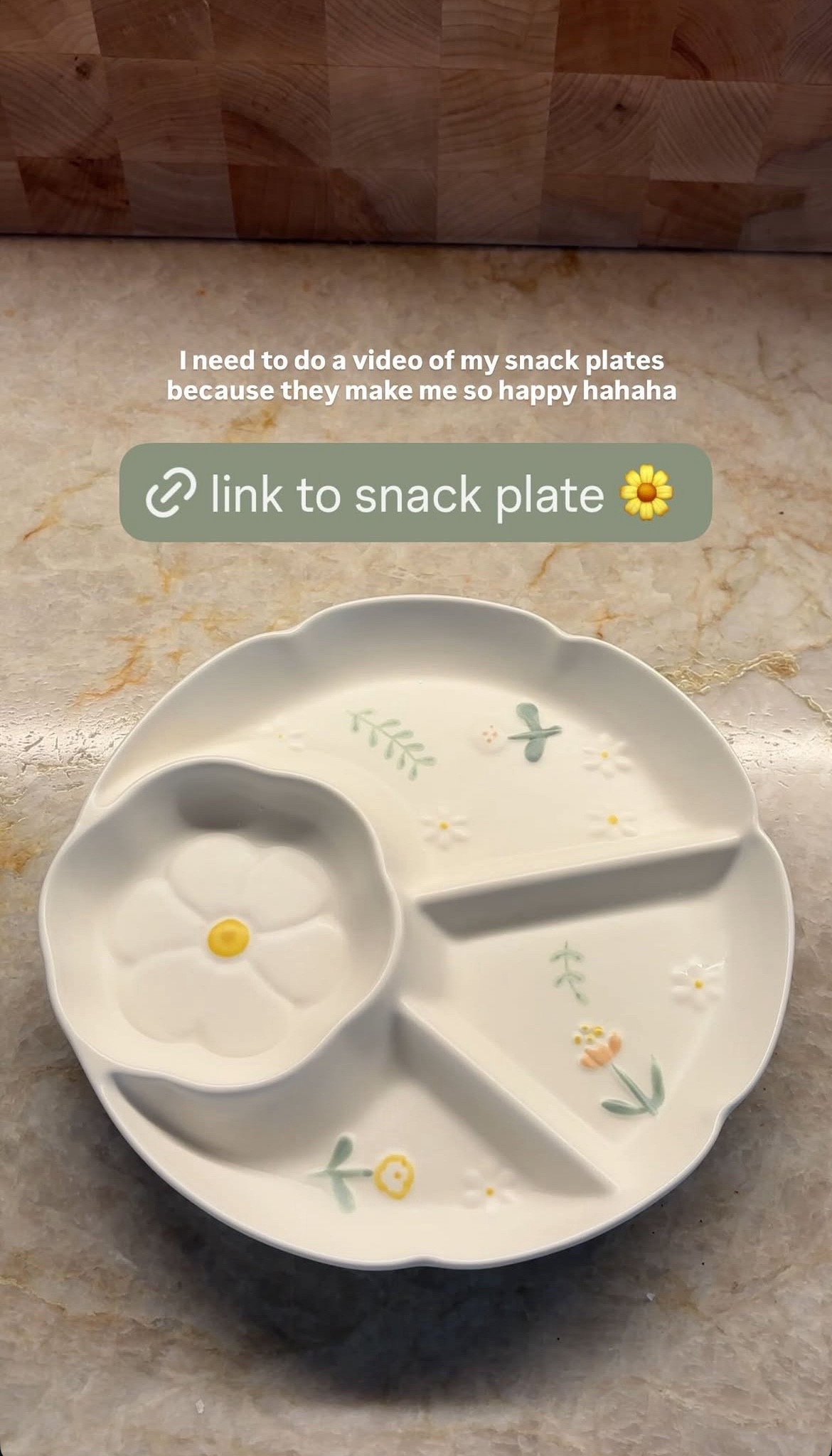 This cute snack plate deserved a spot on the feed! This one has all the spring vibes. 🌼🌿

#LTKSeasonal #LTKHome #LTKfoodie
