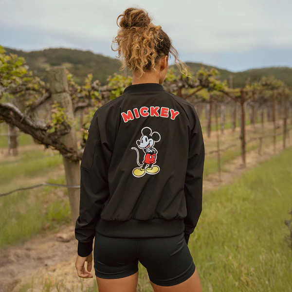 Disney Bomber Jacket, Black | Albion Fit