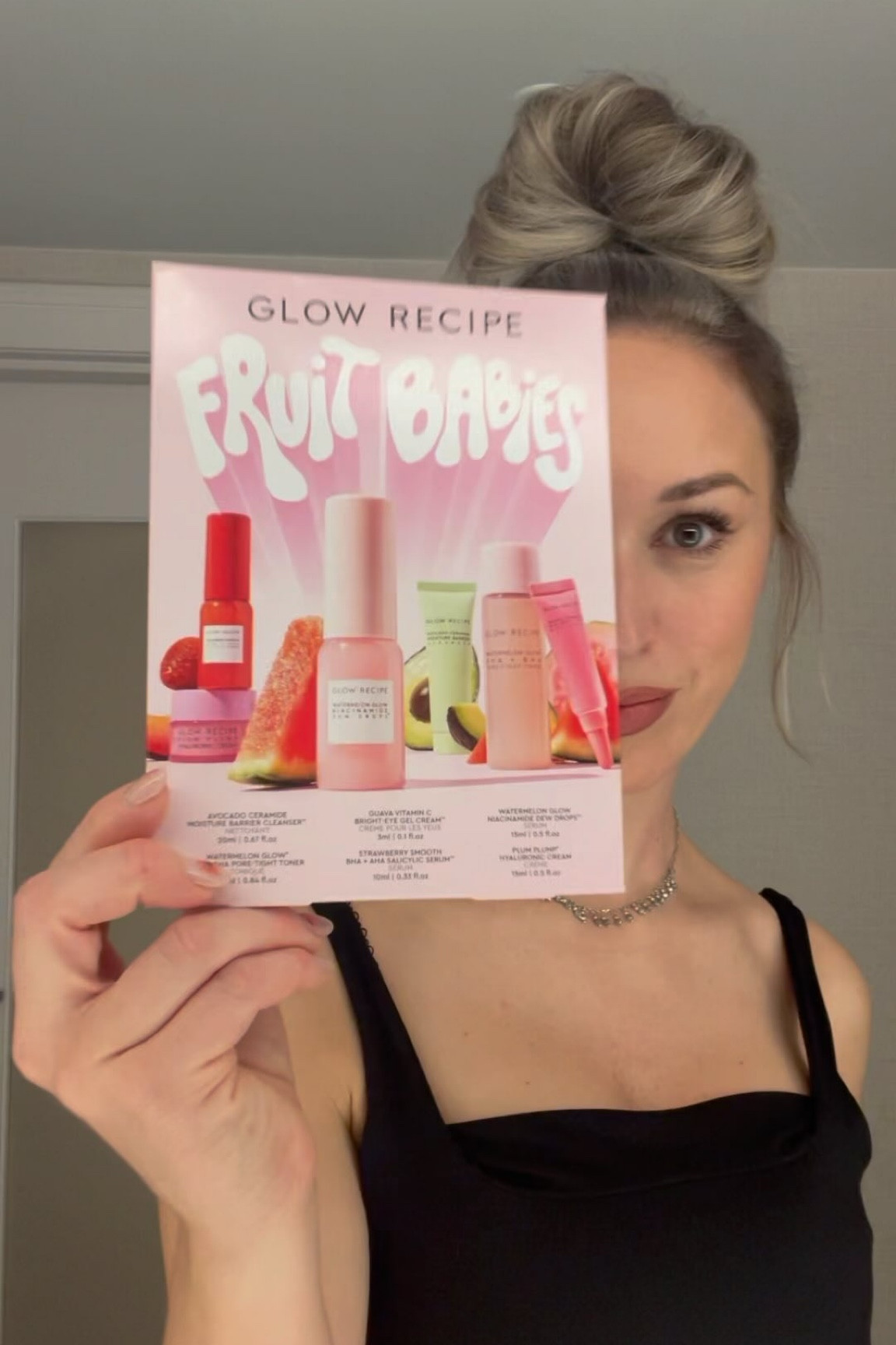 @glowrecipe Fruit Babies 💦🍉🥑🍓
With my travel kit in my hotel room hydrating ❤️ #glowrecipe
•
https://www.instagram.com/reel/C3D-quvR3rd/?igsh=YTNqeWxjNHczbGhk
•
#skincareroutine #glowrecipe #skincare #vcmakeup #skin #skintreatment

#LTKBeauty #LTKStyleTip #LTKFindsUnder50