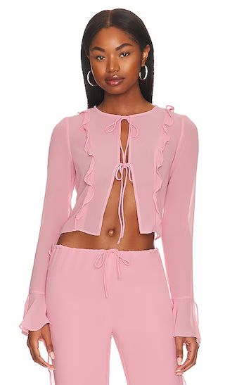 Jazmyn Top in Pink | Revolve Clothing (Global)