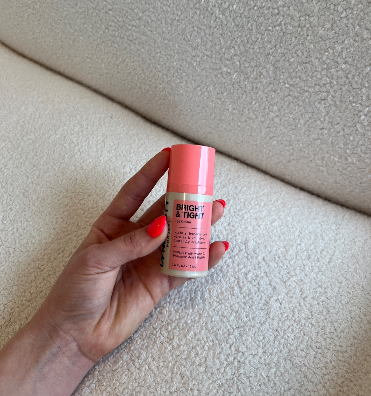 holy grail eye cream product 🩷 

#ad #innbeautyproject @innbeautyproject @sephora 

Skincare, no make up look, must have products 

#LTKSeasonal #LTKfindsunder50 #LTKbeauty