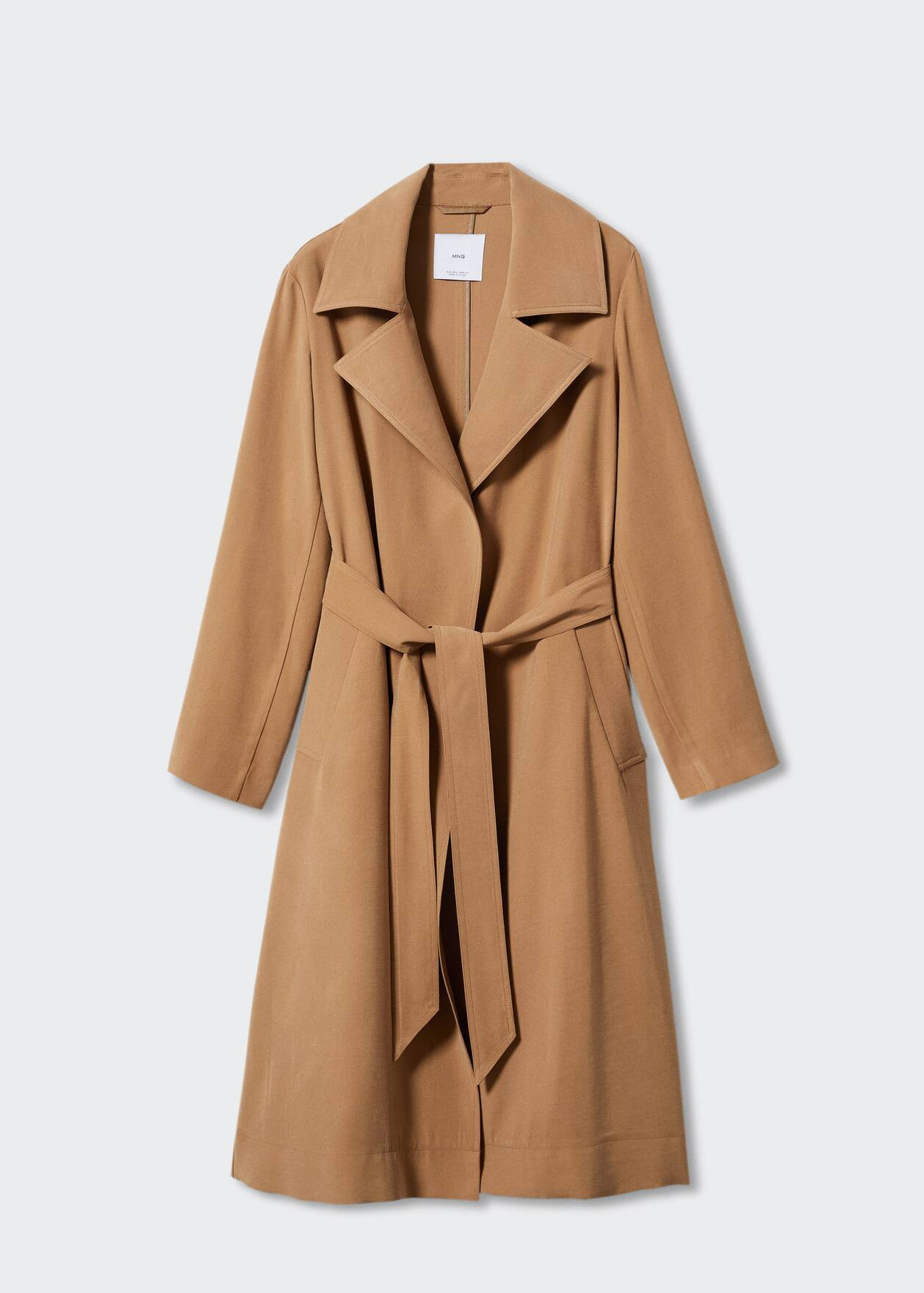 100% leather trench coat -  Women | Mango United Kingdom | MANGO (UK)