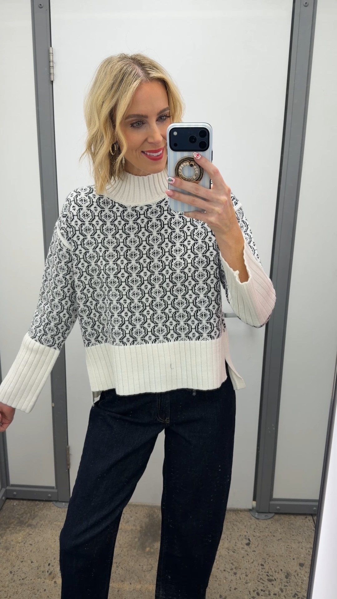 Walmart classic sweater for winter!