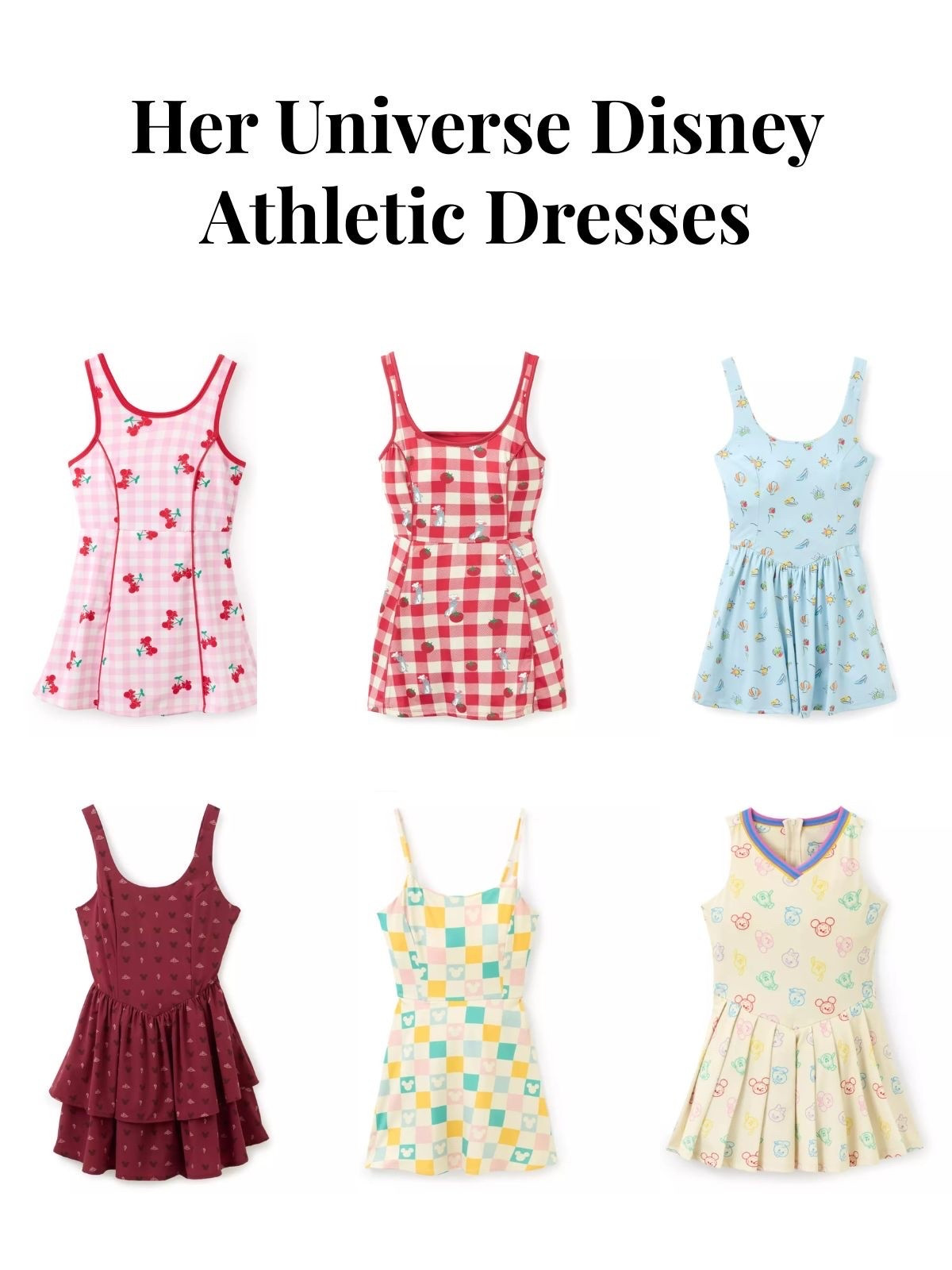 New Her Universe athletic dresses

#LTKTravel #LTKActive