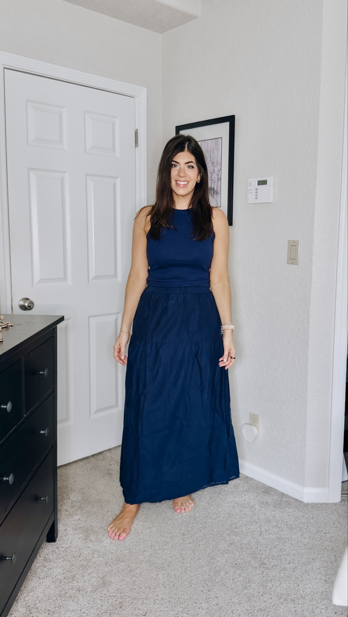 Spring things
In a medium tank
And medium tall maxi skirt


#LTKMidsize #LTKTall #LTKOver40